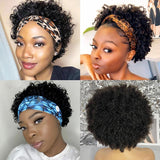 Short Pixie Cut Headband Wig