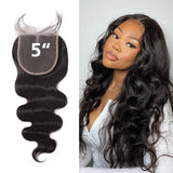Body Wave Lace Closure (With Baby Hair)